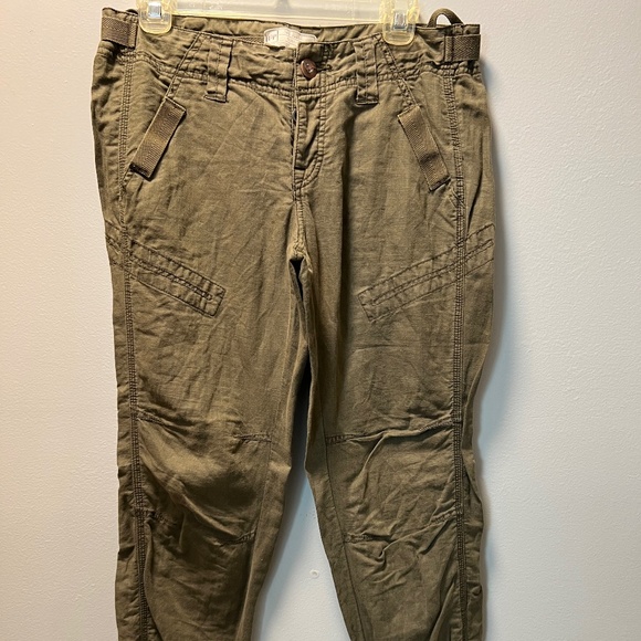 FREE PEOPLE KHAKI/CARGO STYLE PANT😍 - Picture 1 of 11